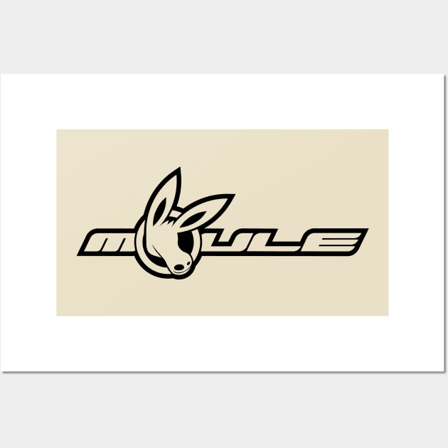 MOULE Logo Black Outline Wall Art by MOULE